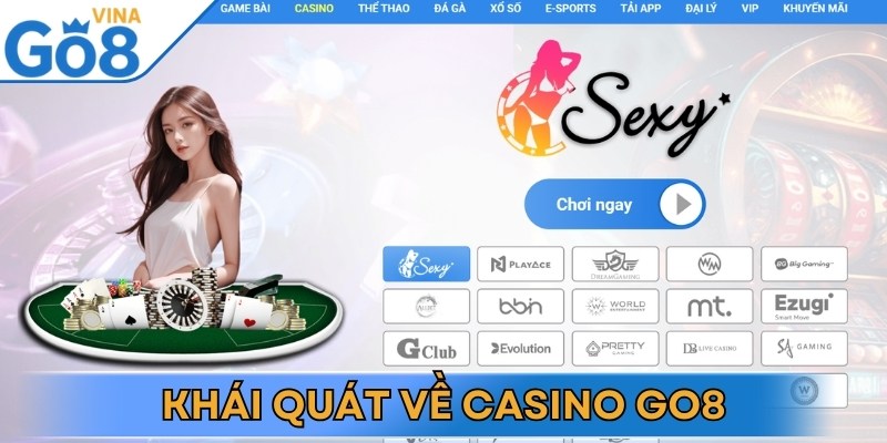 Casino Go8 mang sòng bài về ngay trên màn hình điện thoại